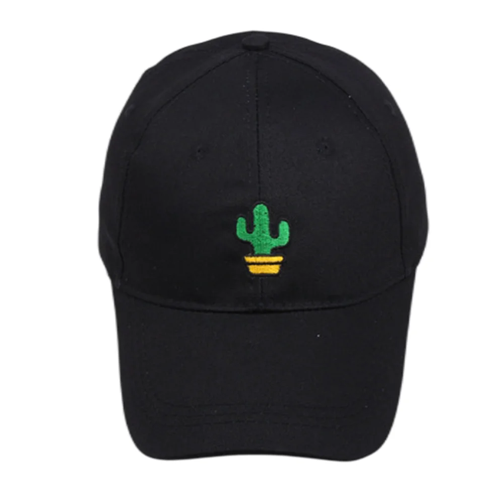 Cactus Embroidered Baseball Cap Men and Women Outdoor Sunscreen Sun Travel Casual Hat 2
