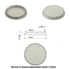 Plastic 32mm Round Bases For Warhammer Miniatures And Boardgame 2