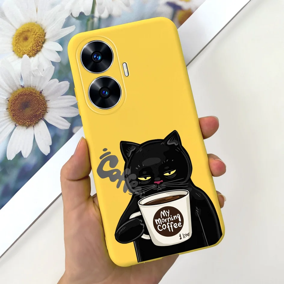 Cute Cartoon Flower Silicone Phone Case - Soft Slim Shockproof Bumper