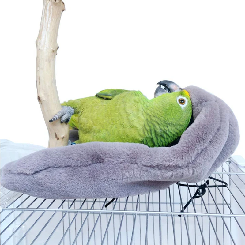 Title 2, Birds Nest Winter Warm Comfort Corner Parrot B...