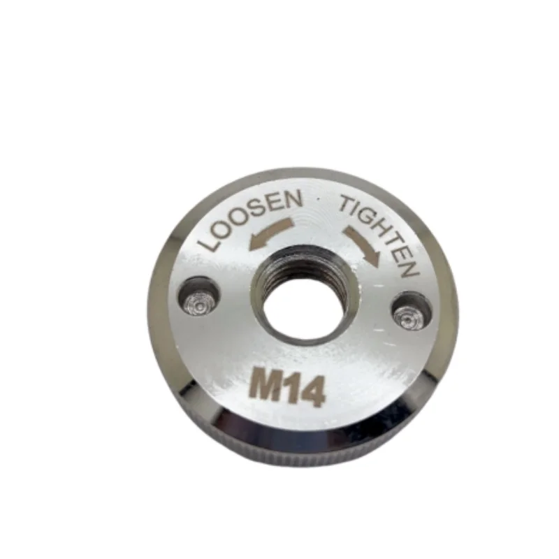 M14 Thread angle grinder self-locking pressing plate Quick release Flange Nut Clamping Power Chuck Tools Parts 1PC