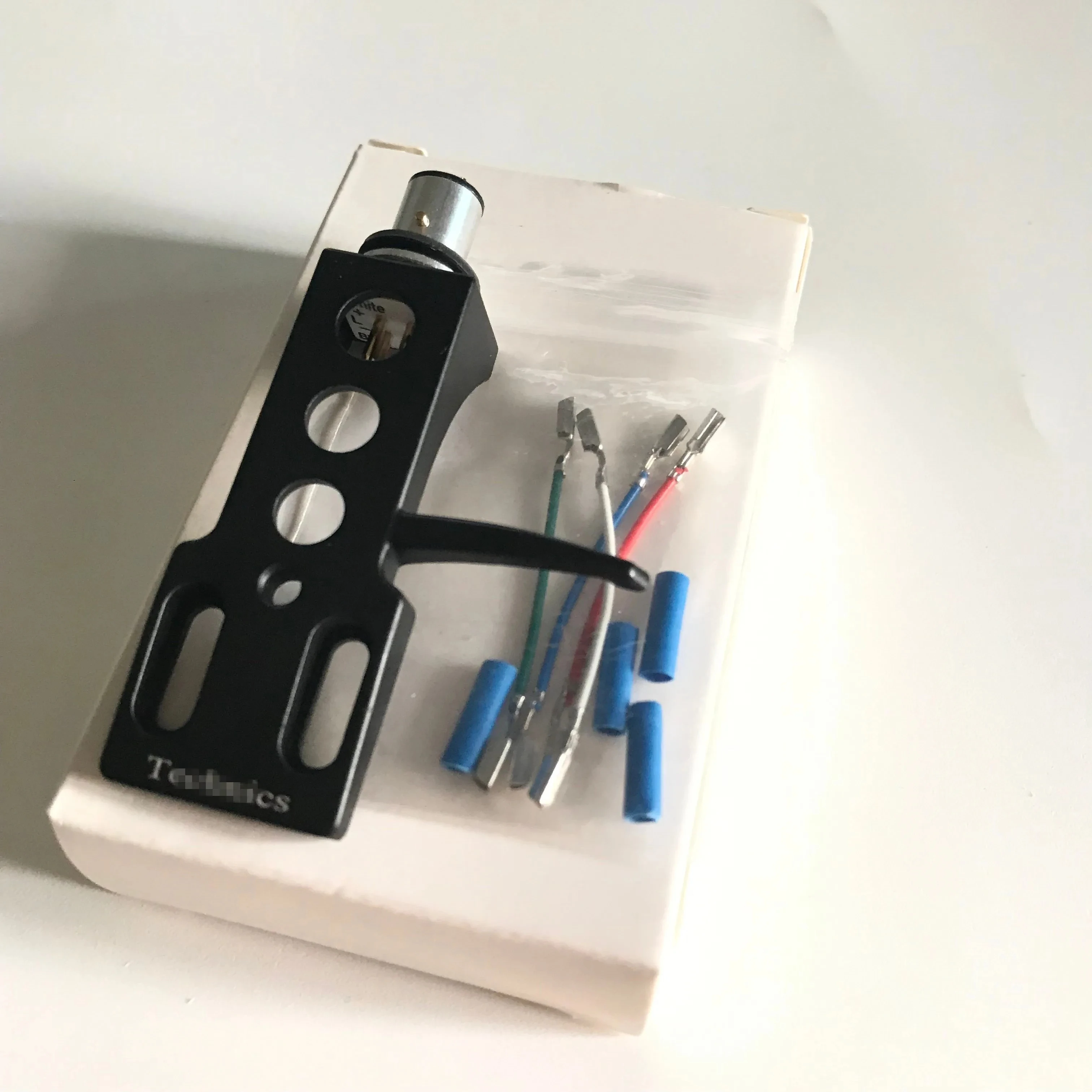 2set Phono Stylus Cartridge Unit Turntable Headshell CN5625 For Technics 1200 1210 (No Stylus) black color