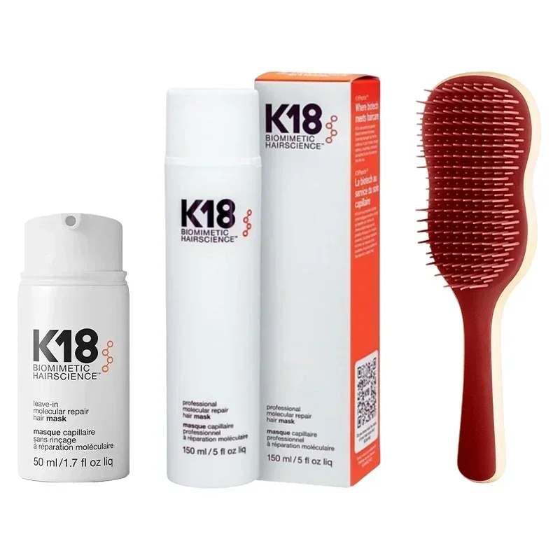 K18 Original Hair Treatment Leave-In Hair Mask Treatment Repair Dry Damaged 4 Minutes To Reverse Damage Moisturize k18