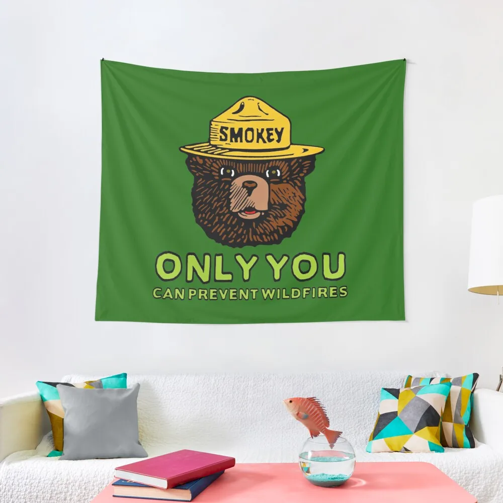

Smokey Bear: Only You Tapestry Room Decorations For Girls