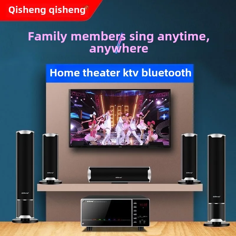 1000W Bluetooth speaker surround sound subwoofer 5.1 home theater speaker set Caixa De Som for home TV living room KTV