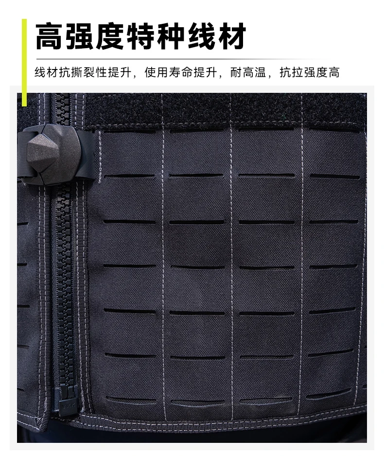 Molle verstellbare magnetische Schnalle, Schnellverschluss, Jagd, taktischer Plattenträger, abnehmbar, reflektierend – Detail 12