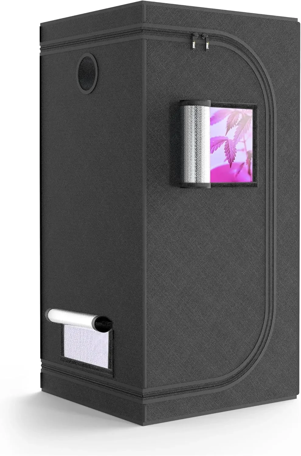 Grow Tent, 31"x32"x63", Indoor Hydroponic Water-Resistant System, Easy Setup, w/Removable Floor Tray & Observation Window