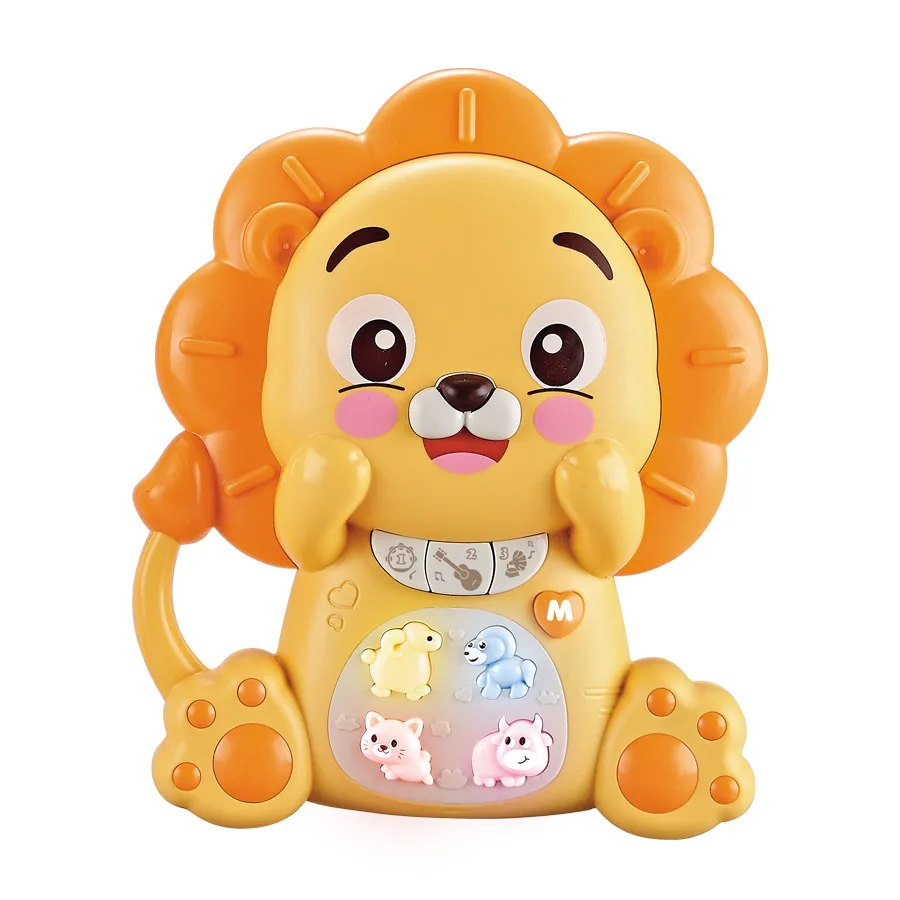 

Children's Puzzle Early Childhood Music Toys Cartoon Animal Electronic Piano Multi-function Baby With Lights Finger Piano Toys