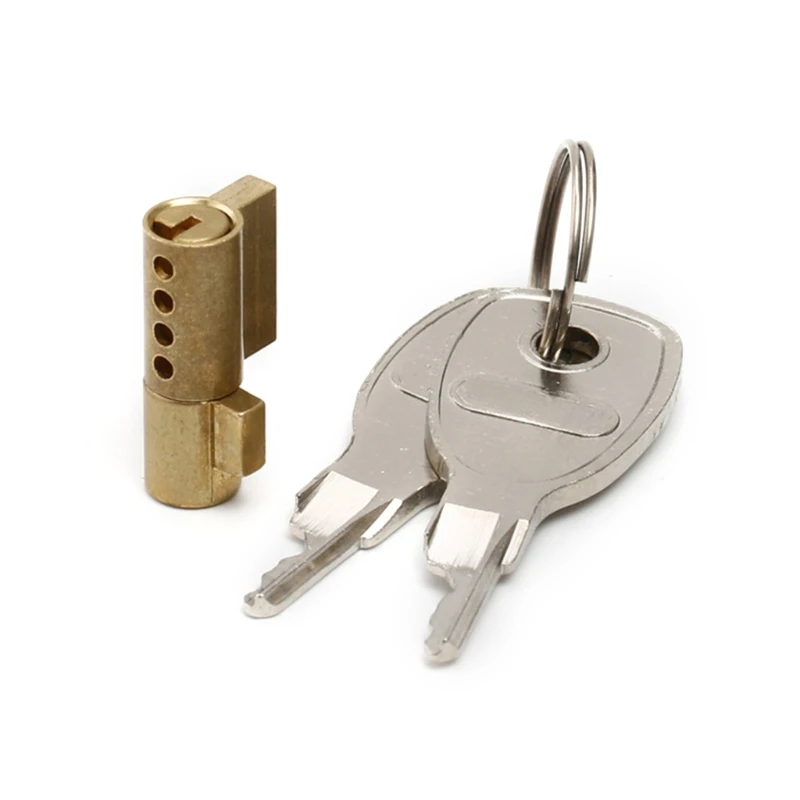 Trailer Coupling Hitch Lock Insertable Security For Pressed Coupler Heads Camper Component Caravans RVs Part Accessories