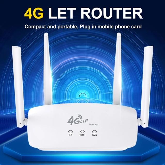 ZBT Omni II Router WiFi Wireless WE1626 per Modem USB 4G con 4 antenne  esterne 300Mbps 4-LAN USB2.0 Access Point - AliExpress
