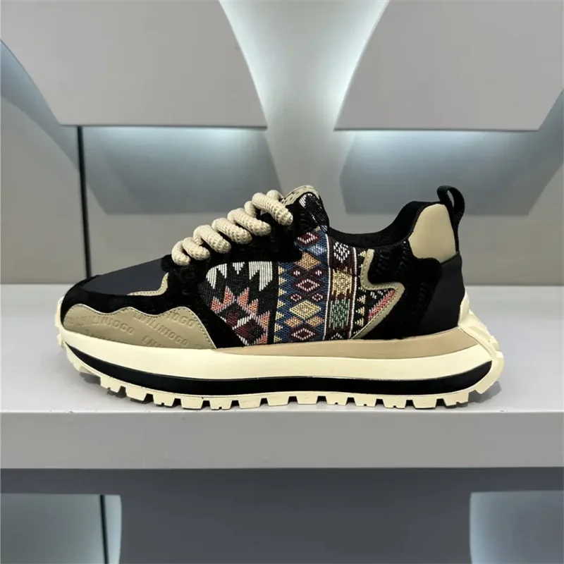 Trendy Autumn Men's Casual Sport Shoes Breathable Comfortable EVA Sole Rubber Upper Zapatillas Deportivas AGAN Shoes