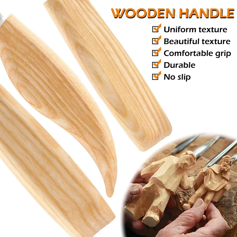 6PCS Wood Whittling Kit, Stainless Steel Tools Set For Beginner Carving For Adults And Kids Beginners Wood Carving Kit wood router table