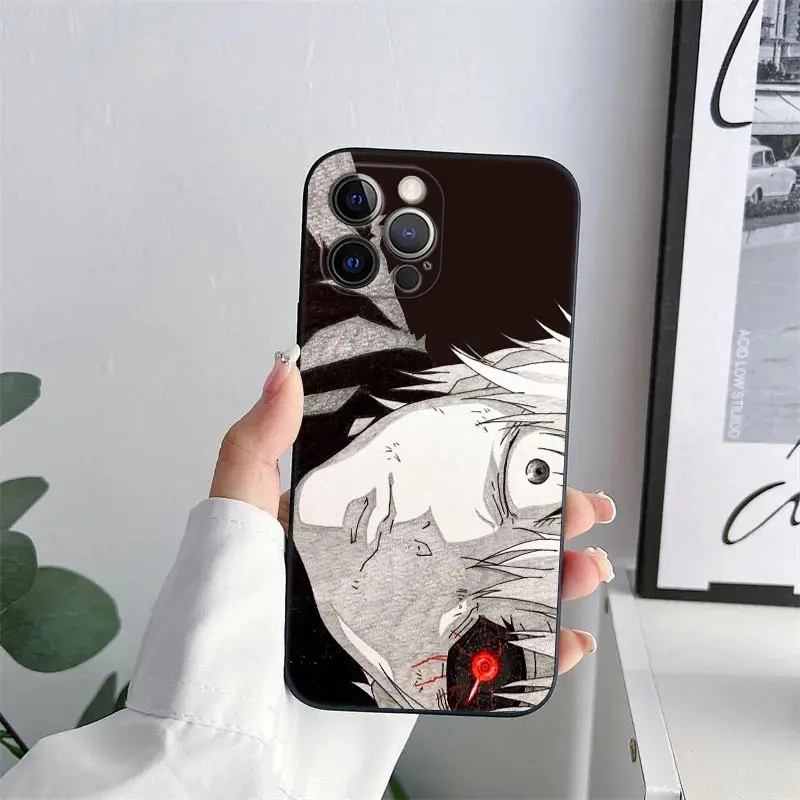 Tokyo Ghoul Ken Kaneki Anime Soft Phone Case