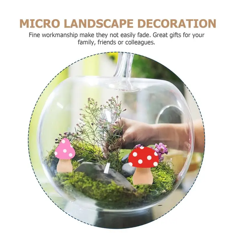 Brishes Peg Decor Wood Kids Toys Home Mushrooms Craft Ornaments Toys Crafts Kids Figures Plain Family Pegs Bodies Angel
