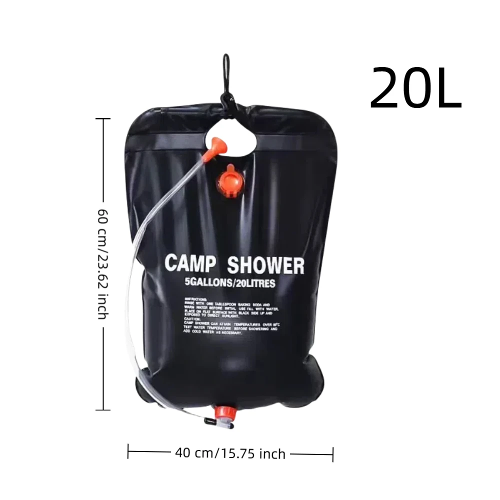 20L Portable Camping Shower Bag 2