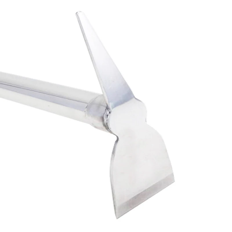 1Pcs Stainless Steel Pickaxe for Planting Multipurpose Portable Small Pickaxe For Digging Weeding Seeding Household Gardening Tool