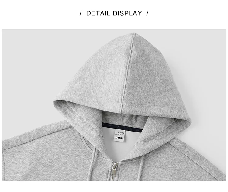 Women Hooded Jacket – Lightweight Spring Casual Coat With Loose Drop Shoulder