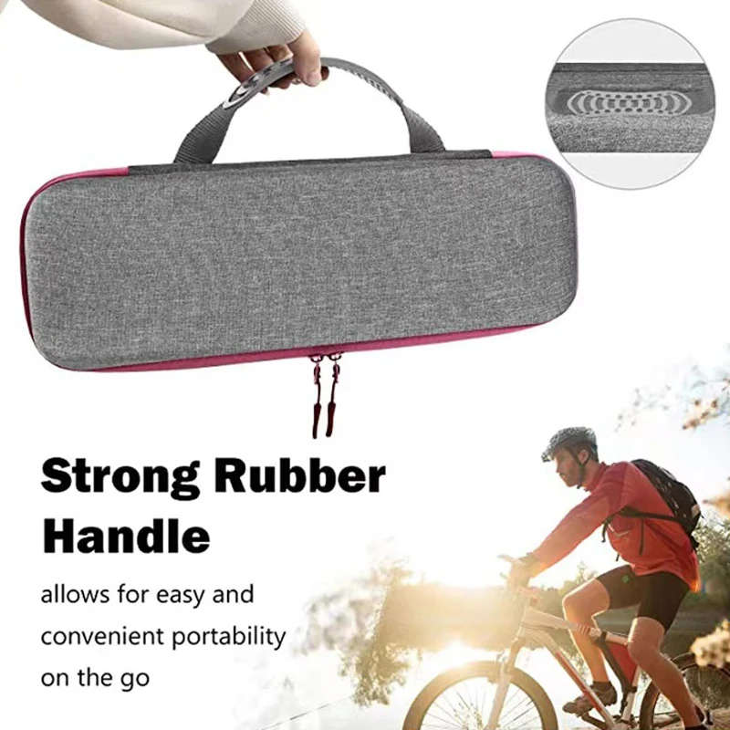 Travel Case for Hair Dryer Brush Lightweight Hard Carrying Case Storage Bag for All Brand Hot Tools Volumizer Hot Air Brush