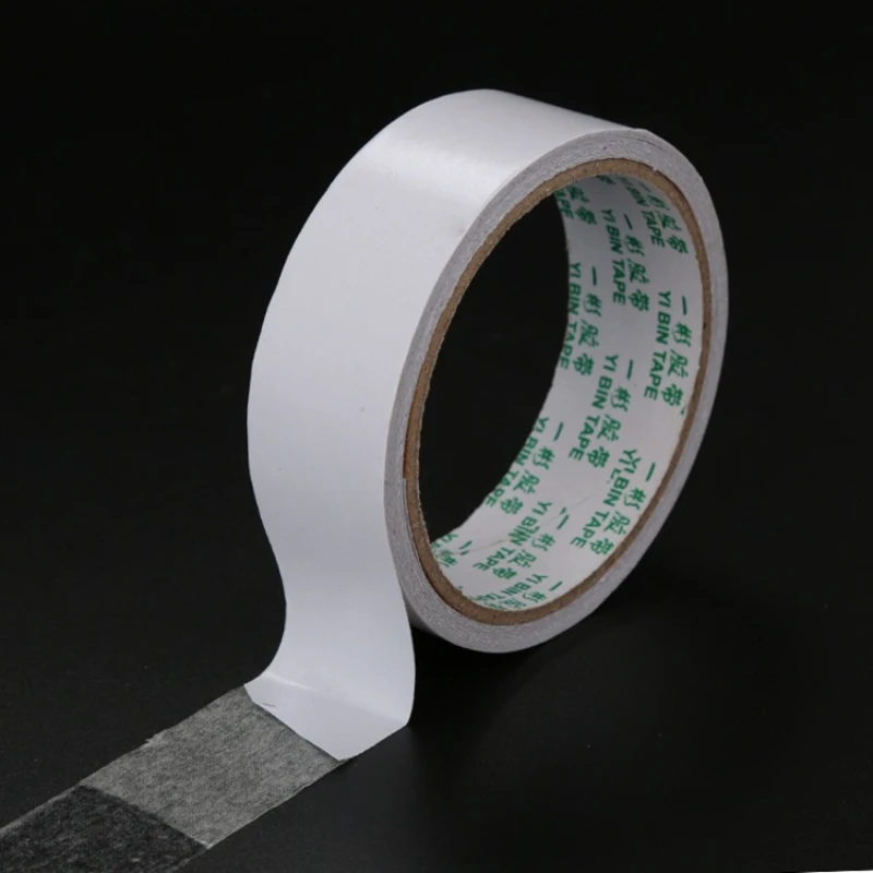 Double Sided Tape Double Sided Tape White Strong Ultra-thin High-adhesive  Cotton Double-sided Tape Super Strong Paper Tape - AliExpress