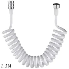 

Telephone Line Shower Hose Spring Flexible Water Plumbing Bathroom Women's Washer Spray Gun Shower Water Pipe For Bathroom