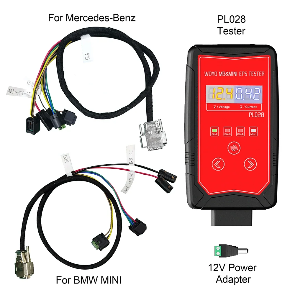 PL028 EPS Tester For Benz for BMW MINI R56 Cooper Car Diagnostic Tool Wheel Steering Motor Simulate Torque Sensor Suspension Tes 5