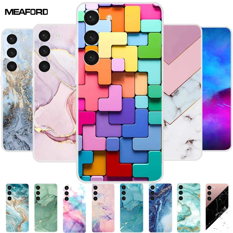 Custodia Per Samsung S24 Plus Cover S 24 Ultra Plus Marble Tpu Cover Morbida In Silicone Per Samsung Galaxy S24 Ultra Bumper S24 +