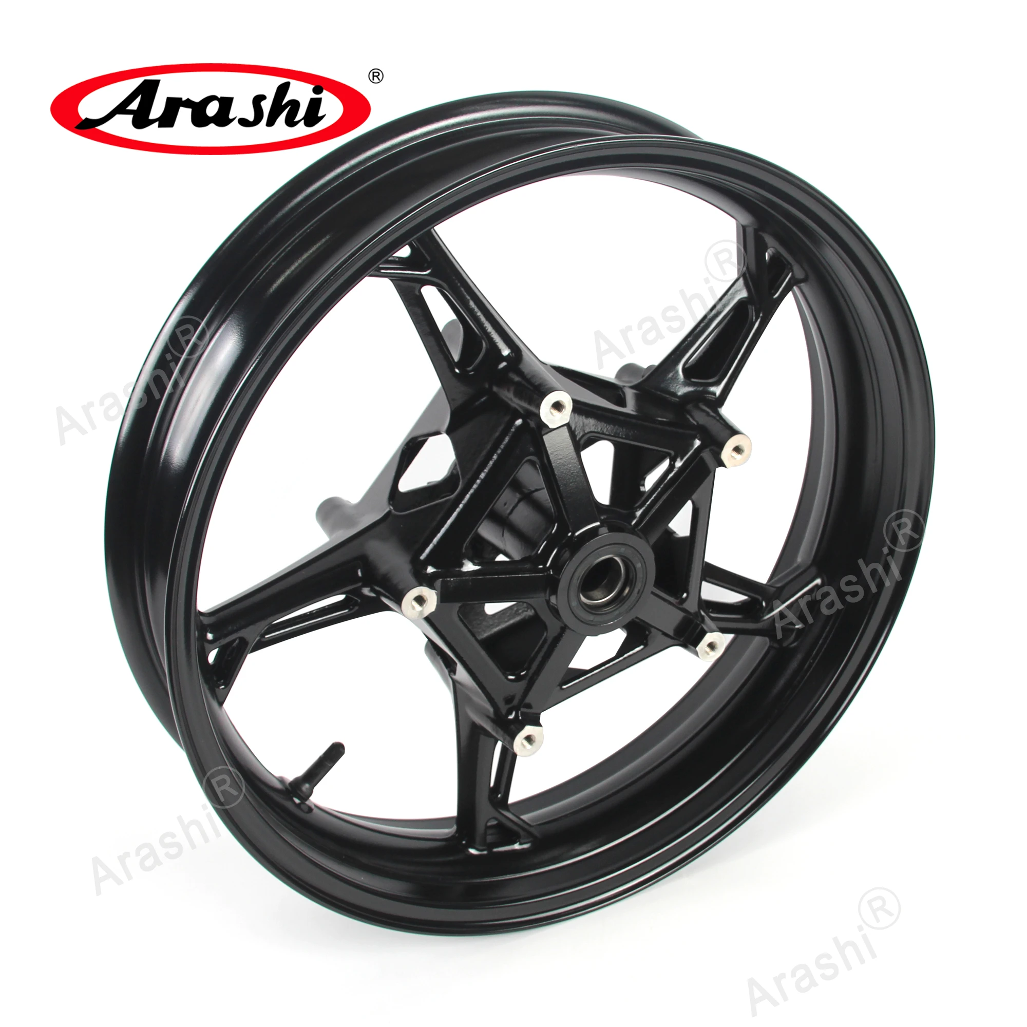 Aazon.co: Otorcycle Front Wheel 10in Aluinu Alloy Hub Copatible With Onkey Z50 Q50 Bike