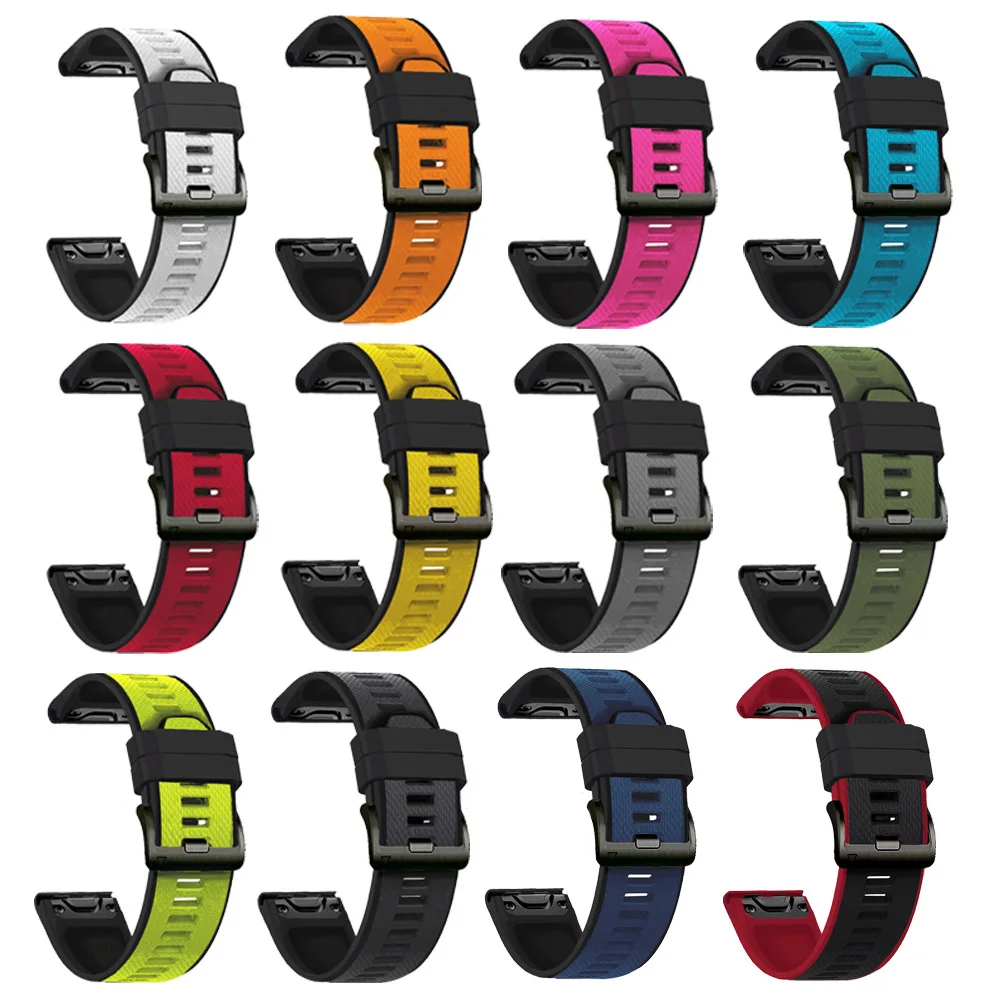 Garmin EPIX Fenix 7X 7 Solar/6X 6 Pro 5 5X Plus MARQ Descent Mk2i Ʈ ð   22 26mm  Ǹ  Ʈ