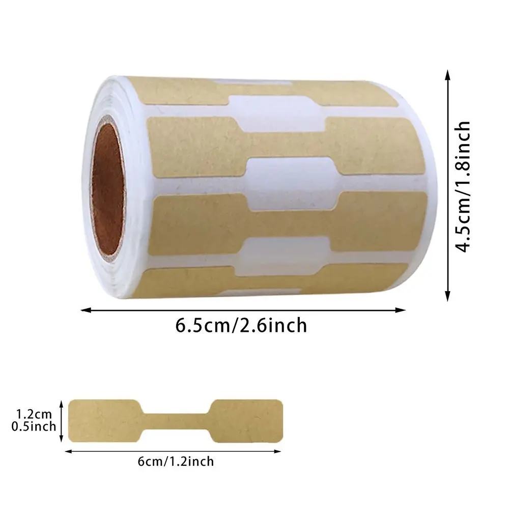 Kraft Paper Multicolor Jewelry Price Labels Display Tool
