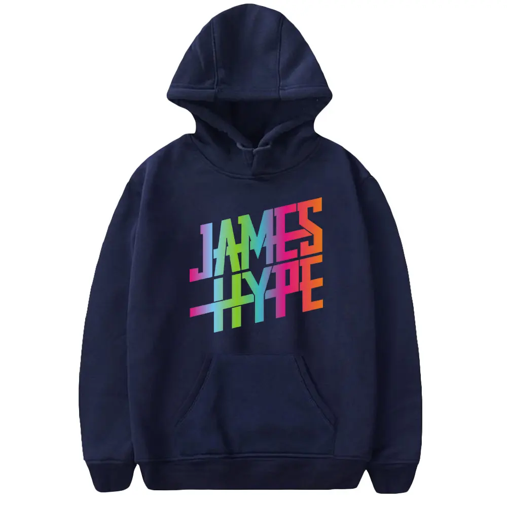 

Hot Autumn Tops James Hype Hooded Sweatshirt Fashion Clothes Unique Pullover Streetwear Long Sleeve Harajuku Hip-hop Trucksuit