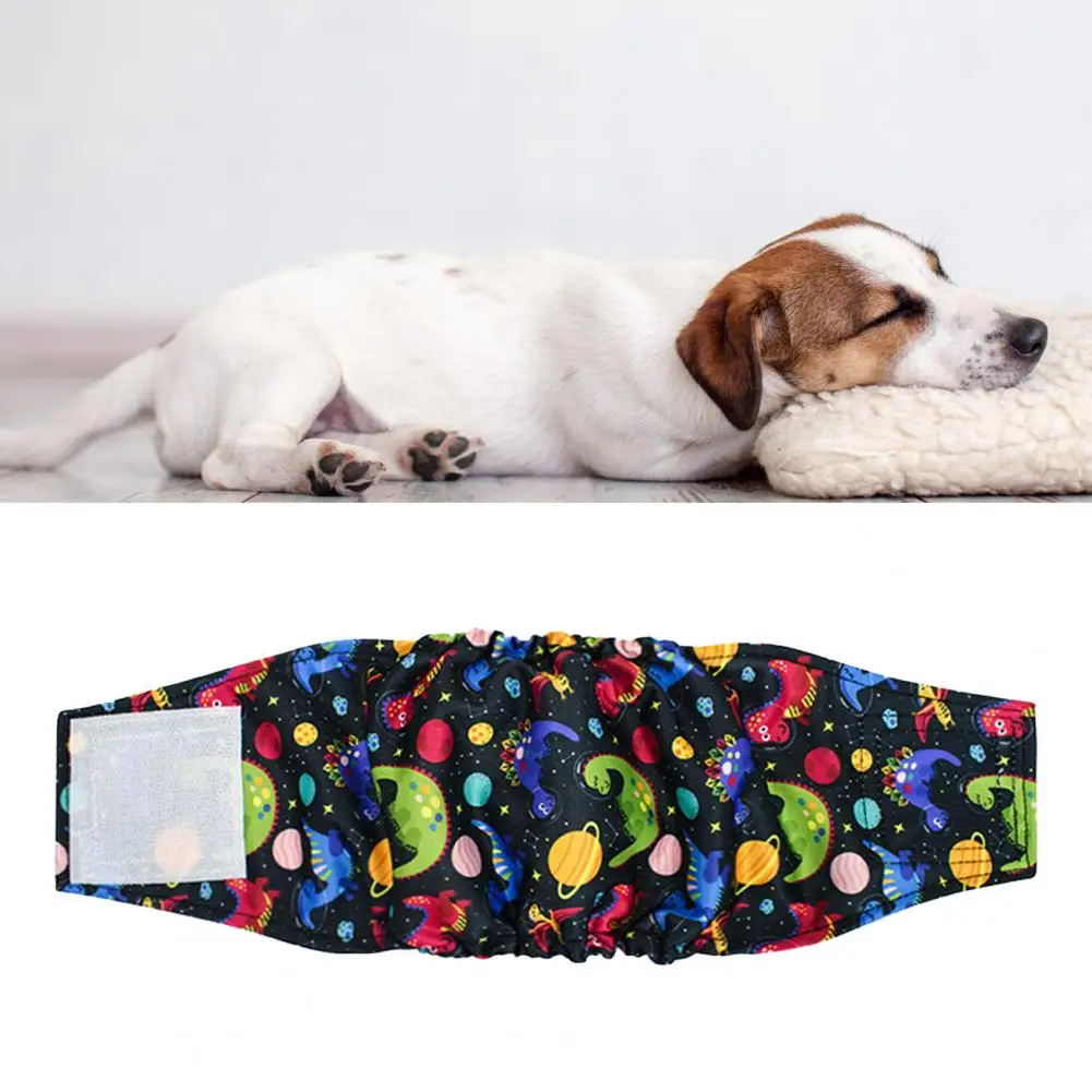 Title 20, Male Dog Belly Band Diapers Fastener Tape Adjus...