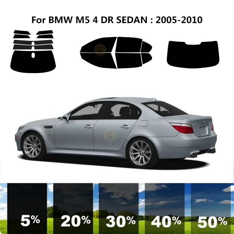 

Precut nanoceramics car UV Window Tint Kit Automotive Window Film For BMW M5 E60 4 DR SEDAN 2005-2010