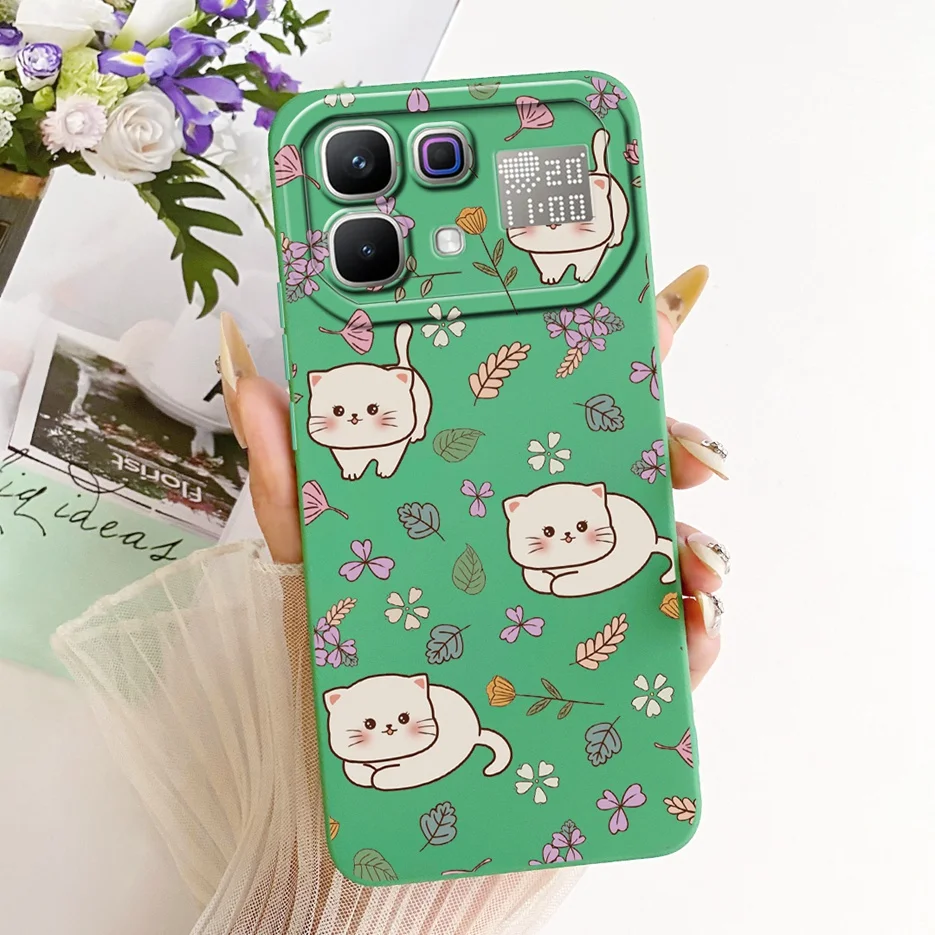 Cute Cat Astronaut Cartoon Soft Silicone Phone Case