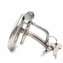  Male Chastity Urethral Lock Penis cage chastity Belt Penis Lock device sex toys for men 
