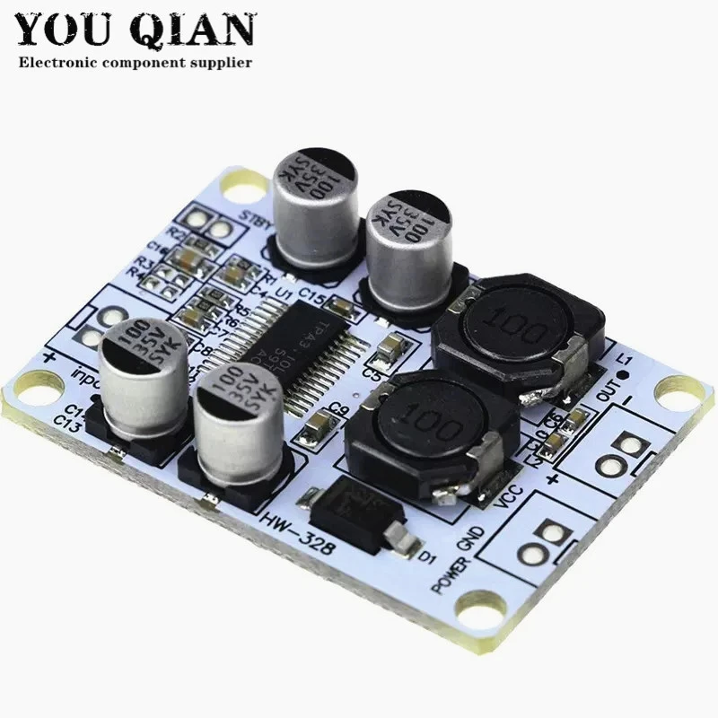 TPA3110 PBTL Mono Amplifier Board 30W DC 826V Digital Power Audio AMP