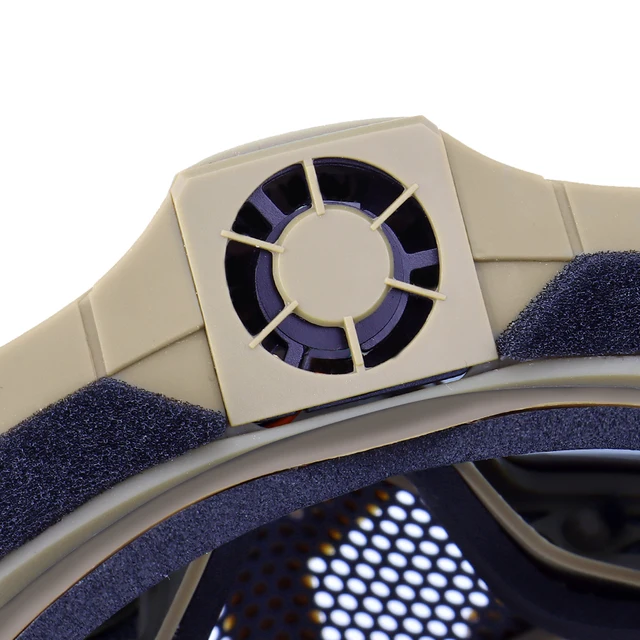 Masque Tactique Airsoft Avec Ventilateur Anti-buée - Protection Complète Visage Et Yeux - Pour Paintball Et CS