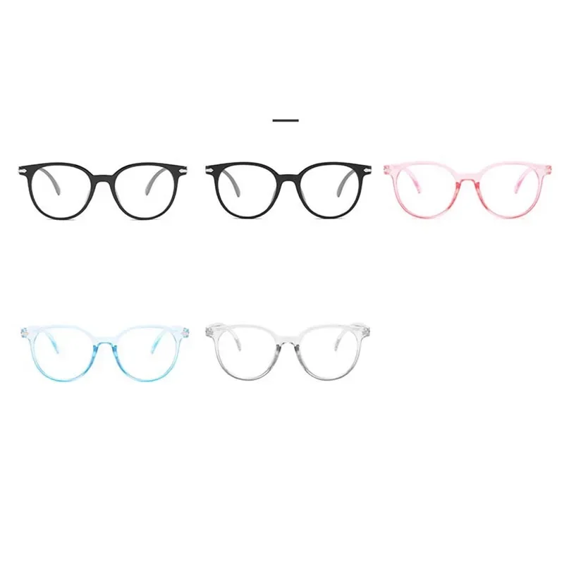 Women Glasses Men Myopia Eyeglasses Resin Round Clear Lens Optical Spectacle -0.5 -1.0 -1.5 -2.0 -2.5 -3.0 To -6.0 -7.0 -8.0 5