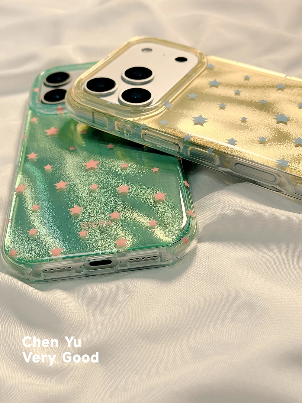Water Ripple IMD Full Screen Star Phone Case - Shockproof Back Cover
