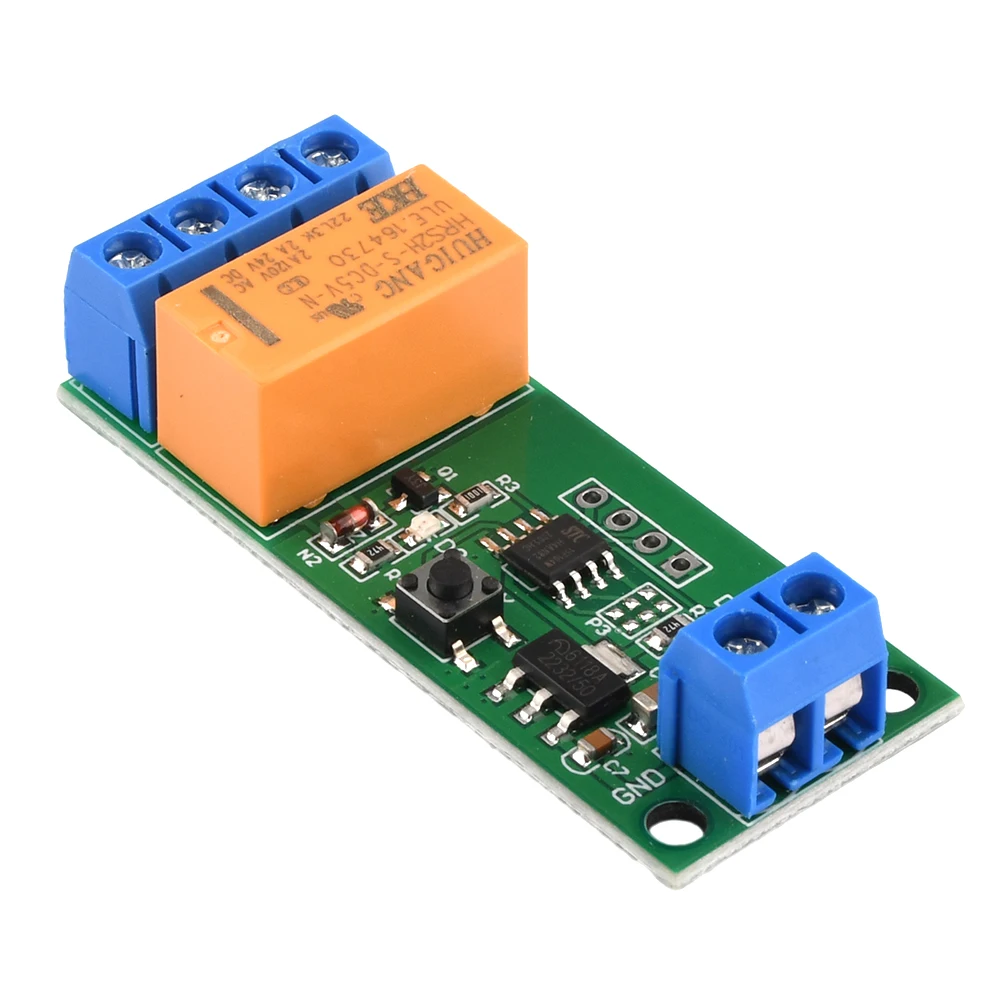 Motor Reverse Polarity Module 1pc Time Adjustable Delay Relay 2A Drive Current Signal Generator DC 5V 6V 9V 12V motor delay relay