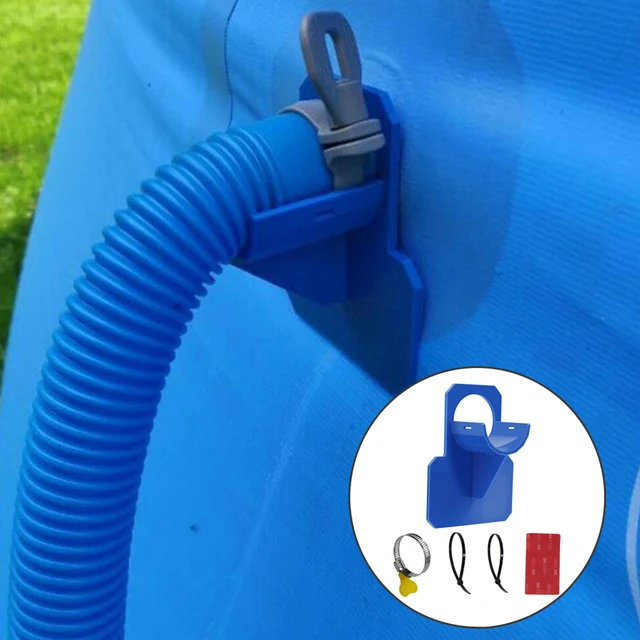 Úszómedence-Cső Tartó 30-38 Mm-Es Csövek Rögzítő Tartókhoz Tartozó Tömlő Kimeneti Tartótartammal Kiegészítőkkel