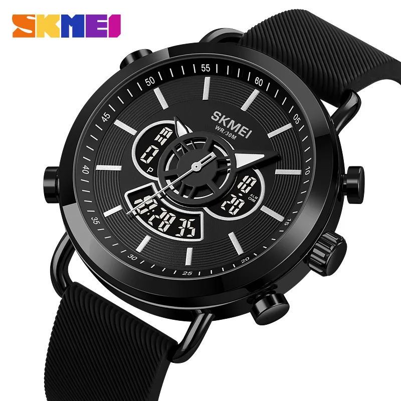 

SKMEI Digital Watch for Man Original Electronic Movement Chronograph Stopwatch Waterproof Fashion Men's Wrist Watches Led Light
