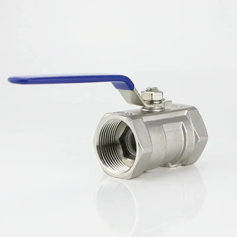 Valvola a sfera in acciaio inossidabile 3/4 di pollice BSP, maschio a femmina, 2 tipo valvola a porta completa per acqua