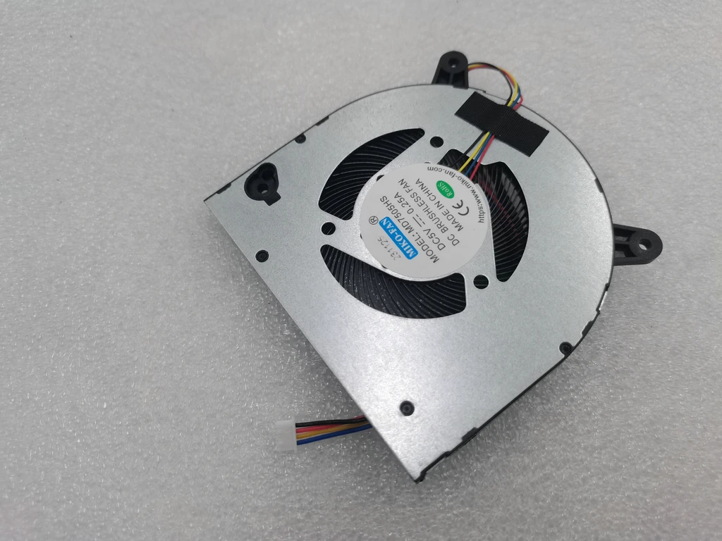 Ventilador do Processador Central do Portátil para Teclast F15 Pro Bf07505h05fp Novo Nb750505hht4b01f21 Bf075d05p Bf07505h05fp Md7505hs 5v 0.25a - Imagem 5