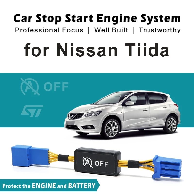 

Automatic Start Stop Engine System For Nissan TIIDA C13 Stop Start Engine Off Eliminator Device Switch kit For tiida c13