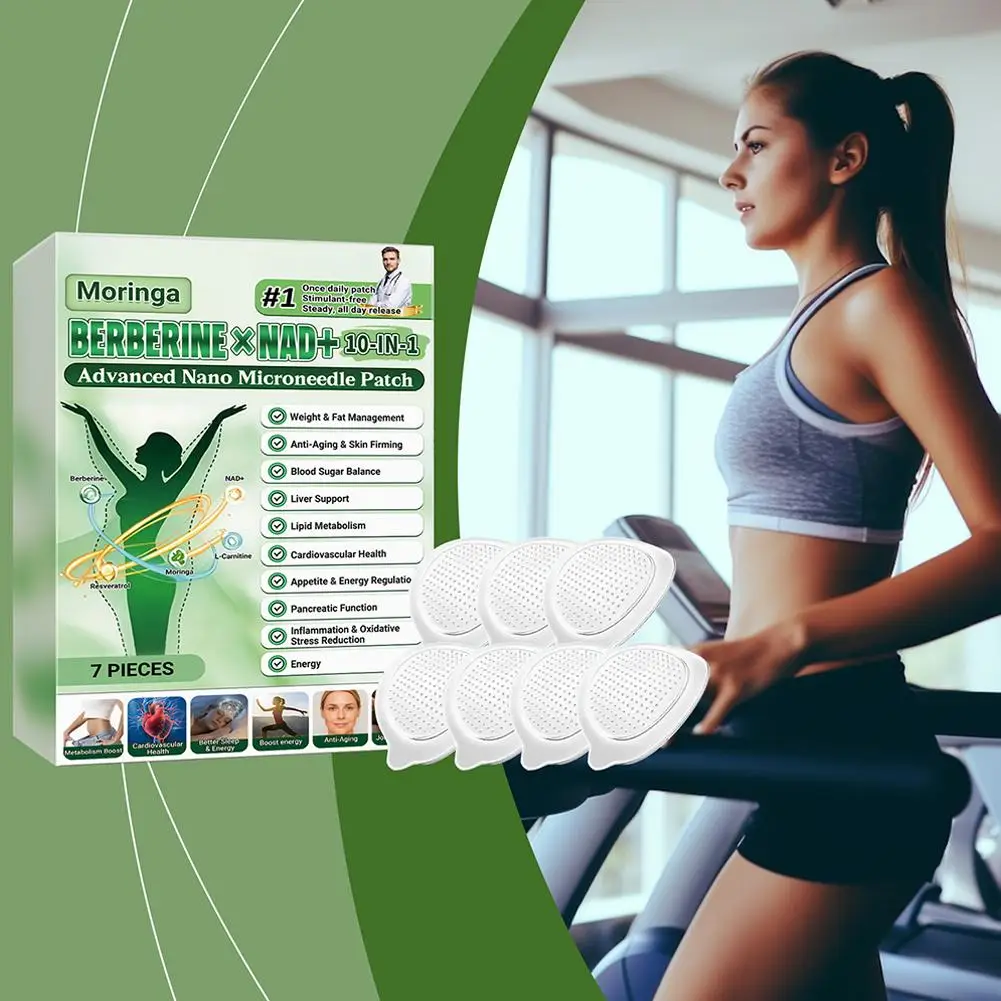 50% OFF Moringa Berberine x NAD+ 10-in-1 Advanced Nano Microneedle