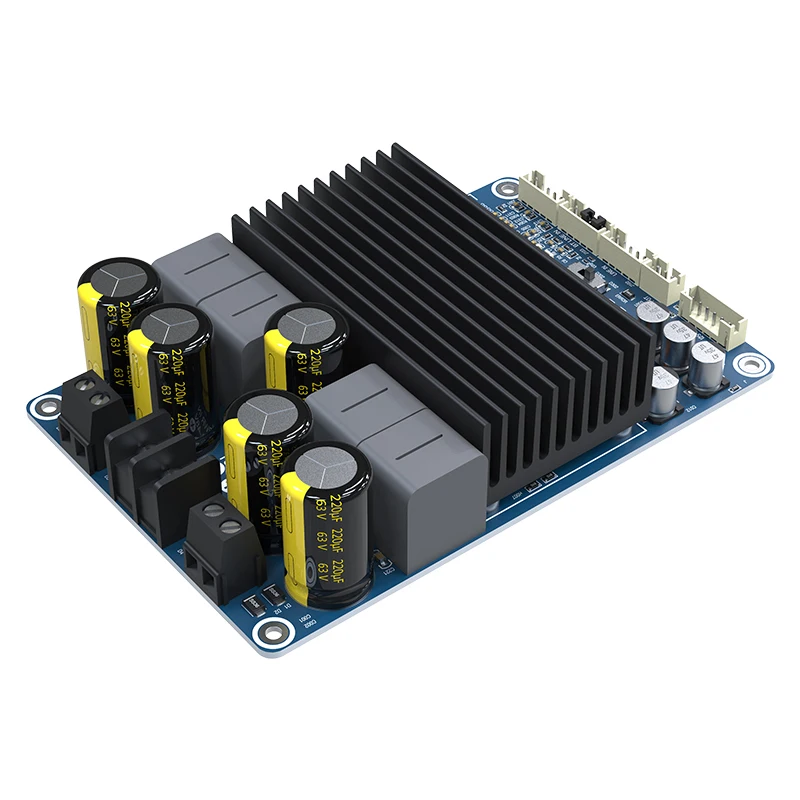 BDM8 Audio Amplifier Board  2022 300W+300W TPA3255 Bluetooth 5.3 Audio Amplifier DSP PC UI DC18-48V AUX input Volume Control 2