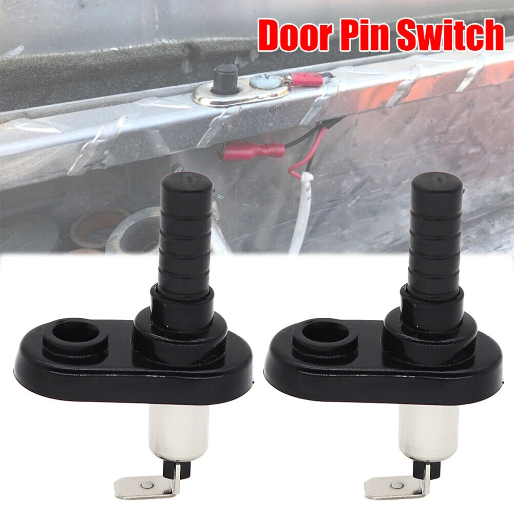 S Car Courtesy Light Door Switch 20A 12V Door Switch Hood Pin Switch