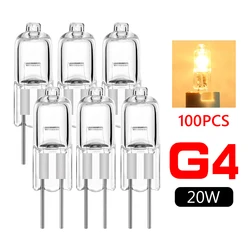 Wholesale Pack of 100 Energy - Saving 20W Halogen Light Bulbs with G4 Base (20W 100PCS)