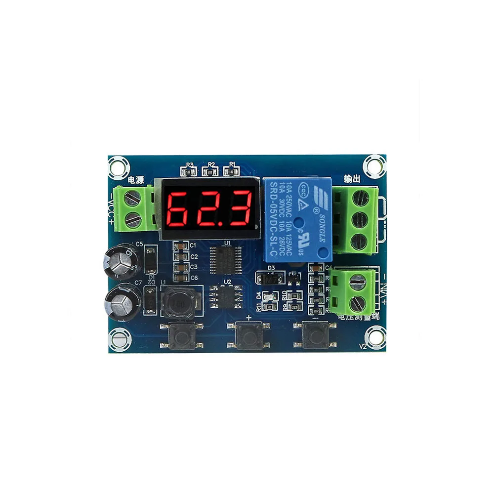 

DC6-40V Lithium Battery Charger Discharger Control Module Battery Charge Control Protection Timing Switch Overvoltage Protection