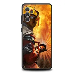 Fireman Firefighter Themed Protective Phone Case Cover for Samsung A32 5G (A1)